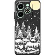 Черный чехол BoxFace Infinix Hot 40i 