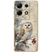 Чехол BoxFace Infinix Note 30 4G Christmas Owl