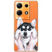 Прозрачный чехол BoxFace Infinix Note 30 4G Husky