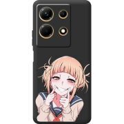 Черный чехол BoxFace Infinix Note 30 4G Himiko Toga Smile