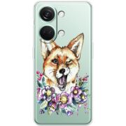 Прозрачный чехол BoxFace OnePlus Nord 3 5G Winking Fox