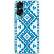 Чехол BoxFace Huawei Honor 90 Lite Блакитний Орнамент