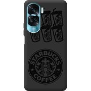 Черный чехол BoxFace Huawei Honor 90 Lite Black Coffee