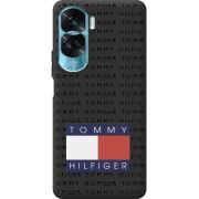 Черный чехол BoxFace Huawei Honor 90 Lite Tommy Print