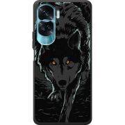 Черный чехол BoxFace Huawei Honor 90 Lite Wolf