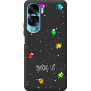 Черный чехол BoxFace Huawei Honor 90 Lite Among Us Invisible