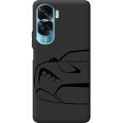 Черный чехол BoxFace Huawei Honor 90 Lite Sportcar