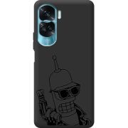 Черный чехол BoxFace Huawei Honor 90 Lite 