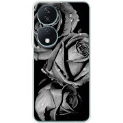 Чехол BoxFace Honor X7b Black and White Roses