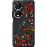 Черный чехол BoxFace Honor X7b 3D Ukrainian Muse