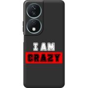 Черный чехол BoxFace Honor X7b I'm Crazy