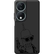 Черный чехол BoxFace Honor X7b 