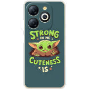 Чехол BoxFace Infinix Smart 8 Strong in me Cuteness is
