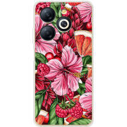 Чехол BoxFace Infinix Smart 8 Tropical Flowers