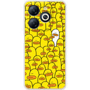 Чехол BoxFace Infinix Smart 8 Yellow Ducklings