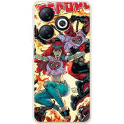 Чехол BoxFace Infinix Smart 8 Deadpool and Mary Jane