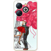 Чехол BoxFace Infinix Smart 8 Love in Paris
