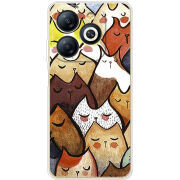 Чехол BoxFace Infinix Smart 8 Sleepy Cats