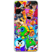 Чехол BoxFace Tecno POVA Neo 3 friends brawl stars