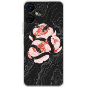 Чехол BoxFace Tecno POVA Neo 3 Snake Rose