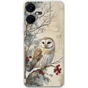 Чехол BoxFace Tecno POVA Neo 3 Christmas Owl