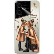 Прозрачный чехол BoxFace Tecno POVA Neo 3 Mommy Is My BFF