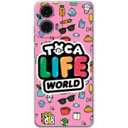 Чехол BoxFace Motorola G24 Toca Boca Life World