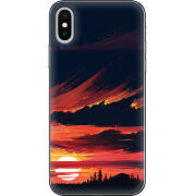 Чехол Uprint Apple iPhone X Sundown