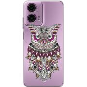 Чехол со стразами Motorola G24 Power Owl