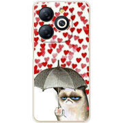 Чехол BoxFace Infinix Smart 8 Plus Raining Hearts