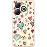 Чехол BoxFace Infinix Smart 8 Plus Be my Valentine