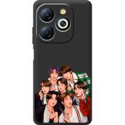 Черный чехол BoxFace Infinix Smart 8 Plus BTS