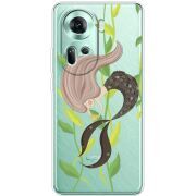 Прозрачный чехол BoxFace OPPO Reno 11 5G Cute Mermaid
