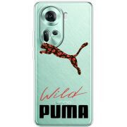Прозрачный чехол BoxFace OPPO Reno 11 5G Wild Cat
