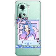Прозрачный чехол BoxFace OPPO Reno 11 5G The Sakuras Will Cry For You