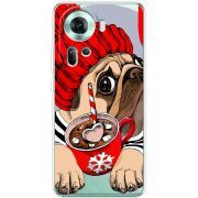 Прозрачный чехол BoxFace OPPO Reno 11 5G Winter Puggy