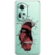 Прозрачный чехол BoxFace OPPO Reno 11 5G Нападение Титана