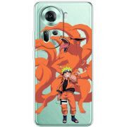 Прозрачный чехол BoxFace OPPO Reno 11 5G Naruto and Kurama