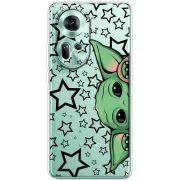 Прозрачный чехол BoxFace OPPO Reno 11 5G Baby Yoda
