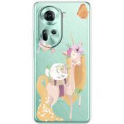 Прозрачный чехол BoxFace OPPO Reno 11 5G Uni Blonde