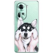 Прозрачный чехол BoxFace OPPO Reno 11 5G Husky