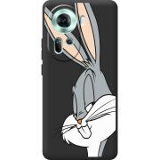 Черный чехол BoxFace OPPO Reno 11 5G Lucky Rabbit