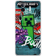 Чехол BoxFace OPPO Reno 11 Pro 5G Minecraft Graffiti