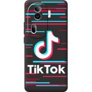 Черный чехол BoxFace OPPO Reno 11 Pro 5G Tik Tok