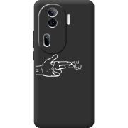 Черный чехол BoxFace OPPO Reno 11 Pro 5G Pew Pew