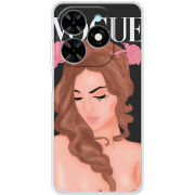 Чехол BoxFace Tecno Spark Go 2024 Fashion Girl