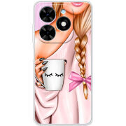Чехол BoxFace Tecno Spark Go 2024 Morning Coffee