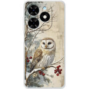 Чехол BoxFace Tecno Spark Go 2024 Christmas Owl
