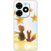 Прозрачный чехол BoxFace Tecno Spark Go 2024 Little Prince