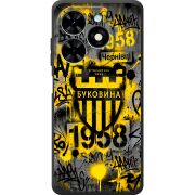 Черный чехол BoxFace Tecno Spark Go 2024 